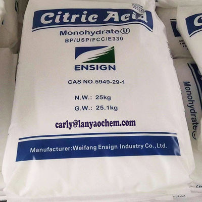 30-100 Mesh Lemon Acid Powder No Cas 5949-29-1