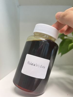 Pafc Cas 55295-98-2 20% - 80% χαμηλότερο από άλλα ανόργανα κροκιδωτικά Διάλυμα Επεξεργασία λυμάτων Χημικό